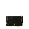 Chanel  Mademoiselle shoulder bag  in black quilted leather - 360 thumbnail