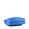 Borsa Hermès  Evelyne in pelle taurillon clemence Bleu Hydra - Detail D4 thumbnail
