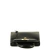 Bolso de mano Hermès  Kelly 28 cm en cuero box negro - 360 Front thumbnail