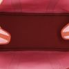 Shopping bag Hermès  Garden Party in tela rosa e pelle rossa - Detail D2 thumbnail