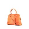 Hermès  Bolide 31 cm handbag  in orange leather taurillon clémence - 00pp thumbnail
