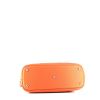 Hermès  Bolide 31 cm handbag  in orange leather taurillon clémence - Detail D5 thumbnail