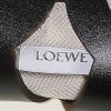 Shopping bag Loewe  Anagram in pelle nera e gold - Detail D3 thumbnail