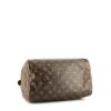 Borsa Louis Vuitton  Speedy 30 in tela monogram marrone e pelle naturale - Detail D4 thumbnail