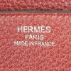 Hermès  Birkin 35 cm handbag  in red H togo leather - Detail D3 thumbnail