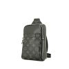 Louis Vuitton  Sling shoulder bag  in black monogram canvas  and black leather - 00pp thumbnail
