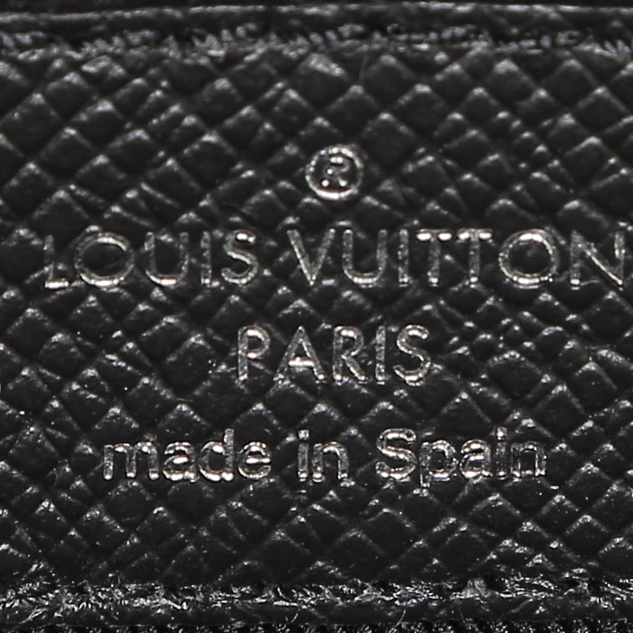 Borsa a tracolla Louis Vuitton  Sling in tela monogram nera e pelle nera - Detail D3