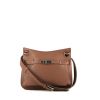 Hermès  Jypsiere 28 cm shoulder bag  in brown togo leather - 360 thumbnail