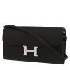 Hermès  Long To Go shoulder bag  in black epsom leather - 00pp thumbnail