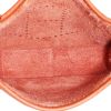 Sac bandoulière Hermès  Mini Evelyne en cuir togo rouge-brique - Detail D2 thumbnail