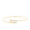 Cartier Juste un clou small model bracelet in pink gold - 360 thumbnail