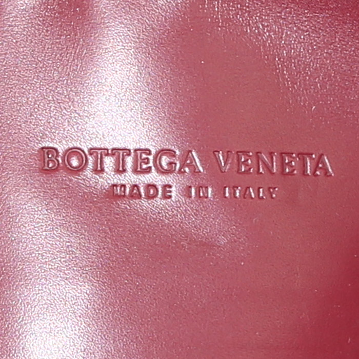 Borsa Bottega Veneta  Roma in pelle intrecciata bordeaux - Detail D4