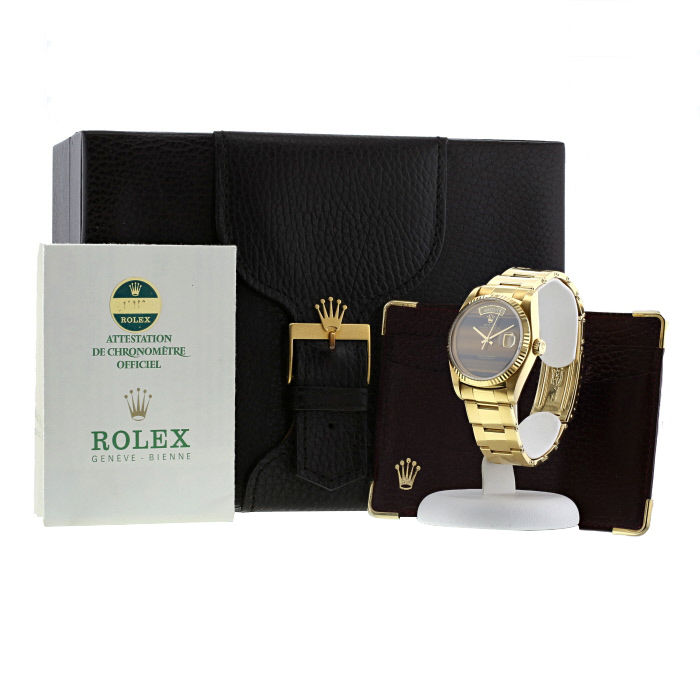 Rolex Day-Date  and yellow gold Ref: 18038  Circa 1978 - Detail D2