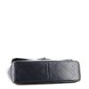 Chanel  Timeless Jumbo shoulder bag  in navy blue quilted grained leather - Detail D5 thumbnail