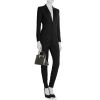 Hermès Kelly 28 cm handbag  in black box leather - Detail D1 thumbnail