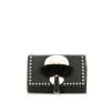 Fendi  handbag/clutch  in black leather  and mink - 360 thumbnail