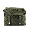 Borsa a tracolla Dior Diorcamp in tela verde kaki - 360 thumbnail