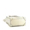 Bolso de mano Celine  Luggage Mini pequeño  en piel de pitón gris - Detail D5 thumbnail