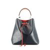 Louis Vuitton NéoNoé shoulder bag  in indigo blue epi leather  and red leather - 360 thumbnail
