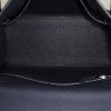 Hermès  Kelly 28 cm handbag  in indigo blue togo leather  and indigo blue porosus crocodile - Detail D3 thumbnail