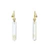 H. Stern  earrings in yellow gold and rutilated quartz - 00pp thumbnail