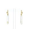 H. Stern  earrings in yellow gold and rutilated quartz - 360 thumbnail
