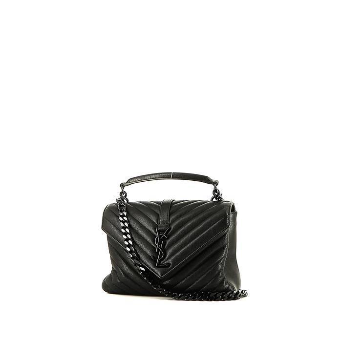 College medium YSL quilted leather cross-body bag