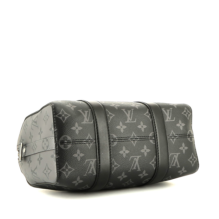 Bolso bandolera Louis Vuitton  City Keepall en lona Monogram y lona Monogram - Detail D4