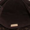 Borsa a tracolla Louis Vuitton  Metis in tela monogram marrone e pelle naturale - Detail D2 thumbnail