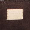 Louis Vuitton  Metis shoulder bag  in brown monogram canvas  and natural leather - Detail D3 thumbnail