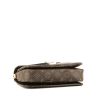 Louis Vuitton  Metis shoulder bag  in brown monogram canvas  and natural leather - Detail D4 thumbnail