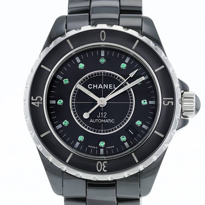 Reloj Chanel J12 de cerámica negra Circa 2010 - 00pp