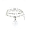 Bracelet double tours Tiffany & Co City HardWear en argent - 00pp thumbnail