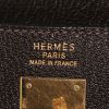 Bolso de mano Hermès  Kelly 35 cm en cuero Mysore marrón - Detail D4 thumbnail