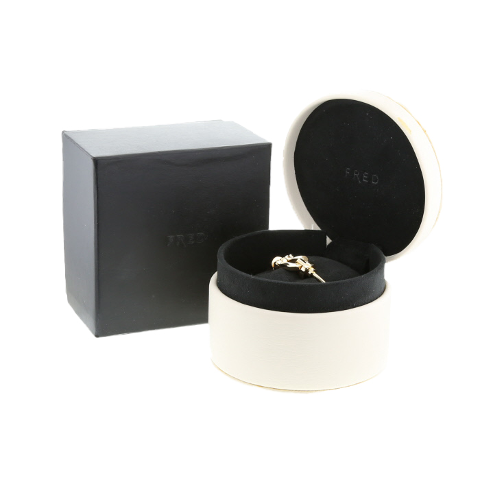 Brazalete Fred Force 10 modelo grande de oro amarillo - Detail D2