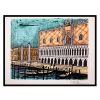 Bernard Buffet, "The Doge's Palace", from the "Venise" album, lithograph in colors on paper, signed and annotated EA (AP), of 1986 - 00pp thumbnail