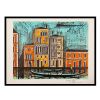 Bernard Buffet, "The Dario and Barbaro Palace", from the "Venise" album, lithograph in colors on paper, signed and annotated EA (AP), of 1986 - 00pp thumbnail