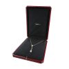 Cartier Monica Bellucci necklace in pink gold, quartz and diamonds - Detail D2 thumbnail