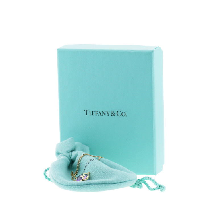 Collana Tiffany 
Co Olive Leaf in oro giallo e ametista - Detail D2