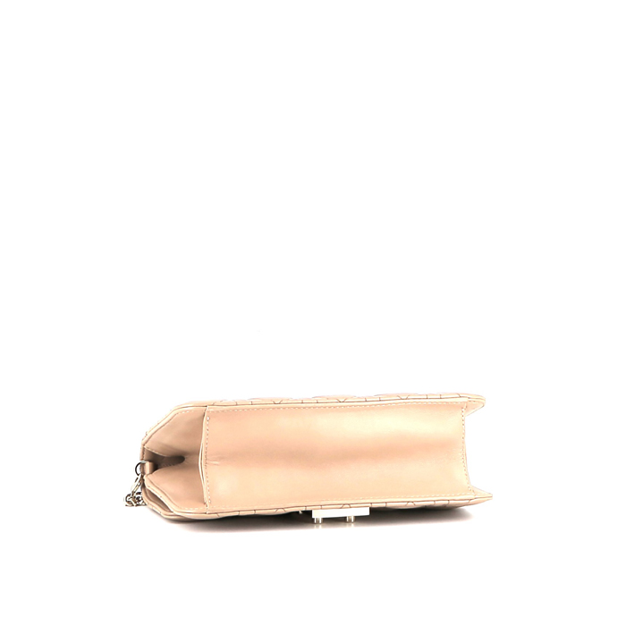 Dior Promenade shoulder bag  in beige leather cannage - Detail D4