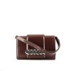 Givenchy Infinity shoulder bag  in burgundy leather - 360 thumbnail