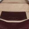 Sac bandoulière Givenchy Infinity en cuir bordeaux - Detail D2 thumbnail