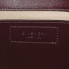 Sac bandoulière Givenchy Infinity en cuir bordeaux - Detail D3 thumbnail