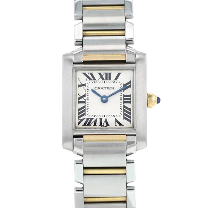 Cartier Tank Française  in gold and stainless steel Ref: 2300  Circa 1990 - 00pp