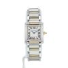 Cartier Tank Française  in gold and stainless steel Ref: 2300  Circa 1990 - 360 thumbnail