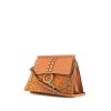 Chloé Faye medium model  shoulder bag  in brown leather  and brown suede - 00pp thumbnail