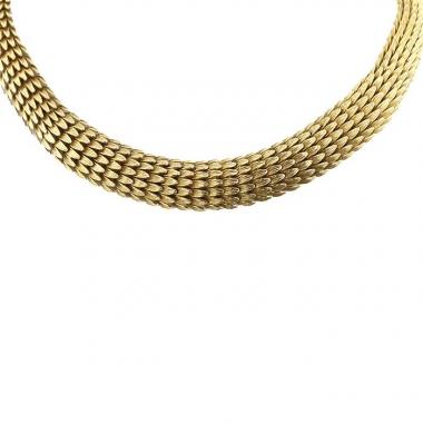 Collier souple Mellerio  en or jaune