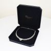 Chopard Happy Diamonds necklace in white gold and diamonds - Detail D2 thumbnail