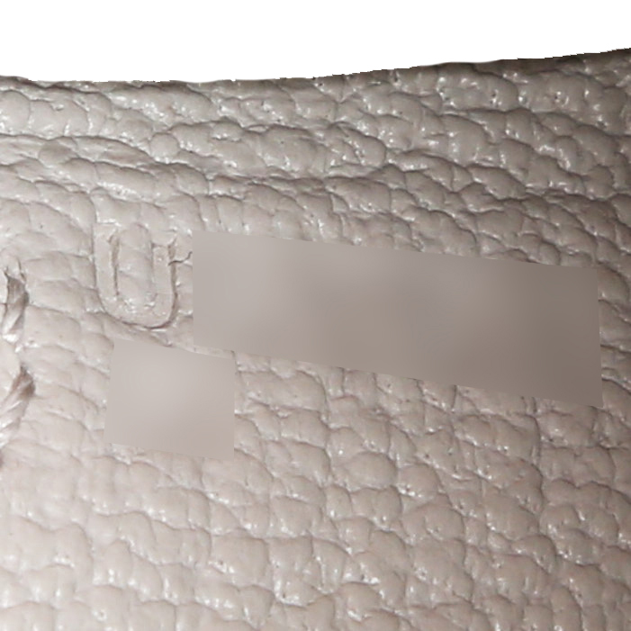 Bolso de mano Hermès  Kelly 25 cm en cuero swift Rose Dragee - Detail D5