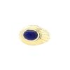 Boucheron Jaipur  1990's ring in yellow gold and lapis-lazuli - 00pp thumbnail
